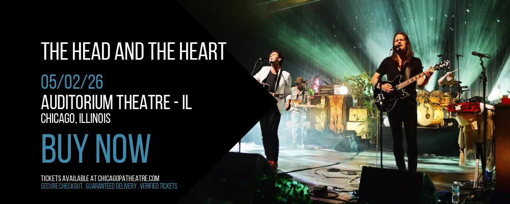 The Head and The Heart at Auditorium Theatre - IL