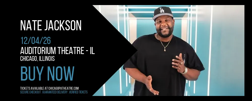 Nate Jackson at Auditorium Theatre - IL