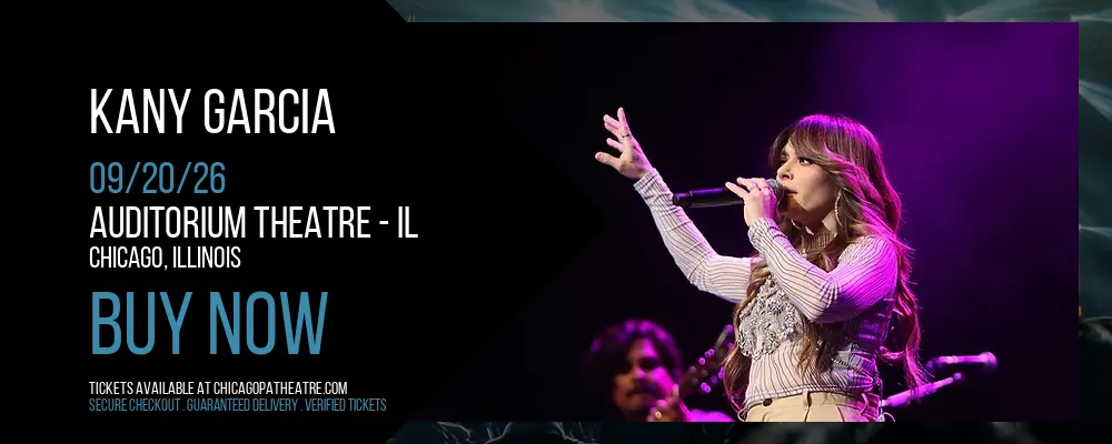 Kany Garcia at Auditorium Theatre - IL